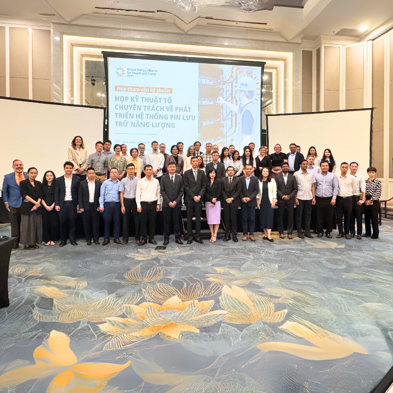 CEO Bùi Xuân Bình phát biểu tại cuộc họp kỹ thuật về hệ thống BESS